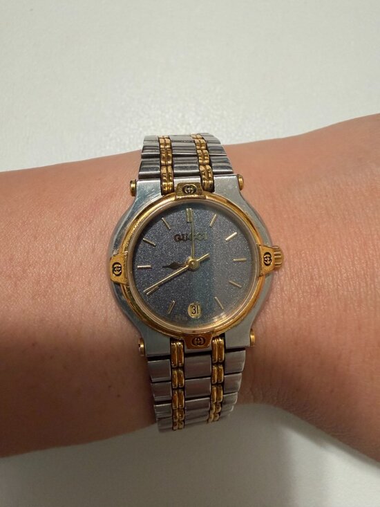 Gucci Accessories - Authentic Gucci 9000L Two Tone Womens Watch